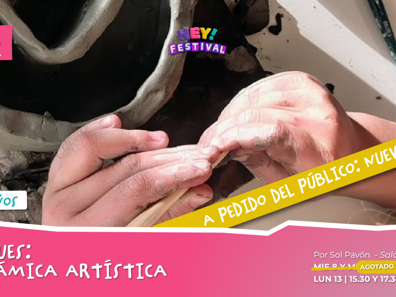 imagen que ilustra noticia “Peques” Taller de Cerámica Artística (¡AGOTADO!)